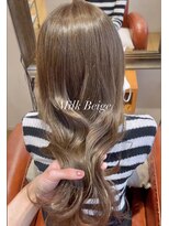 リタ(Lita)&nbsp;☆ブリーチなし／ミルクティーベージュ/透明感グレージュ