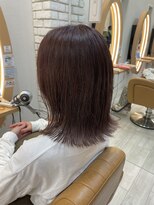 アドラーブル けやき通り店(adorable)&nbsp;大人美人/外ハネボブ/春カラー/くびれミディアム/20代30代