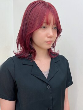 ローネス ギンザ(LONESS ginza) 肌馴染み抜群パンかカラー◎@<銀座の/ハイトーン/髪質改善>