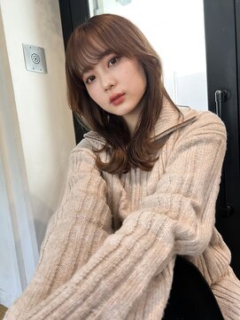 イオエ 元町(ioe) イメチェン/フルバング/似合わせカット/レッドブラウン/髪質改善