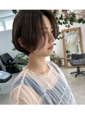 束感丸みショート