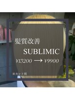 ヴィオラスバイポッシュ ギンザ(Violus by Posh GINZA)&nbsp;髪質改善byサブリミック（酸熱トリートメント）