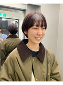 ショートヘア/ハンサムショート/ショートパーマ