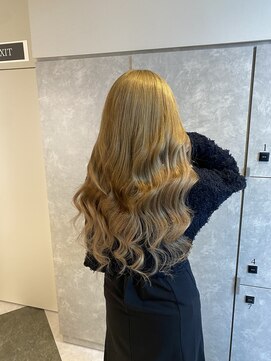 ガルボヘアー 名古屋栄店(garbo hair) #名古屋#栄#プルエクステ#ハイトーン#ブリーチ#ロング#10代#20代