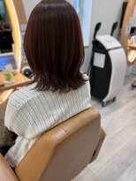 アドラーブル けやき通り店(adorable)&nbsp;20代30代40代くびれヘア似合わせカットピンクラベンダー