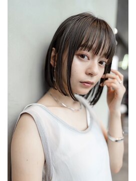 ケアリー 大日(Carelly) デザインカラー/レイヤーカット/ウェットヘア/オリーブベージュ