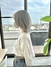 カット+トリプルカラー(ケアブリーチ)+ INBORN5STEPトリートメント_34500円