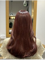 メルン(meln) ピンクブラウン×ナチュラルレイヤーカット