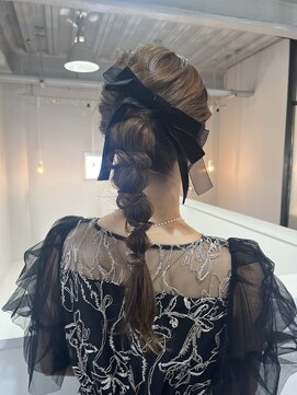 グロウ(GLOW) 編み下ろしアレンジ