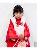 七五三の着付け+ヘアセット