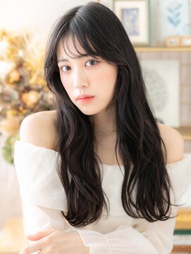 カバーヘア ブリス 戸田公園西口店(COVER HAIR bliss) 韓国風巻きシースルーバングふわロングh3戸田公園20代30代40代