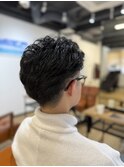 オールバックニュアンスパーマ☆