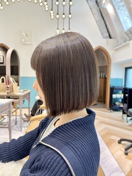 ロンド レグリーズ 立川(Lond leglise) メルティカラー×似合わせカット×髪質改善×ボブ×立川