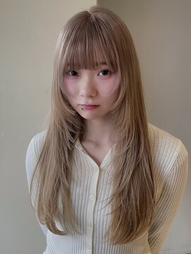 デコ(DECO) layer-cut　milk tea color