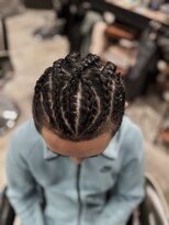 フォーコーナーズカットショップスリーセント 栄(FourCornersCutShop 3/cent)&nbsp;コーンロウ