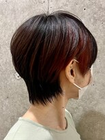 アヤラグランスパ 船橋店(AyaLA GRAN SPA)&nbsp;【大須賀晴江】インナーカラー　ショート［髪質改善］