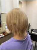 新規お得クーポンあり【見附　今町】ハイトーンベージュカラー
