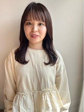 ツイギー 宮西店(TWiGGY) 大人かわいいラベンダーブラウン