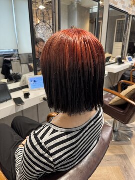 シエル 立川店(CIEL) 【CIEL×久光】オレンジレッドのバイカラー