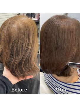 エクラートリアン 藤沢店(ECLART Lien) エイジング毛のお悩みは髪質改善カで解決♪