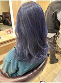個性◎ブルーグラデーション