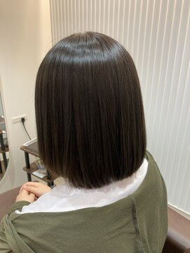 アニュー 北浦和店(ANEW) 【髪質改善】ツヤツヤ×ボブスタイル