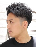 ヘアーアンドグルーミング ヨシザワインク(HAIR&GROOMING YOSHIZAWA Inc.)&nbsp;メンズビジネス爽やか好印象アップバングショート理容室顔剃り