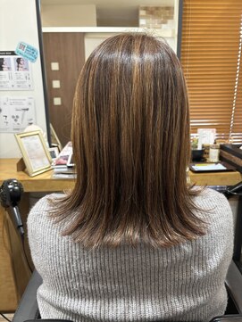 ヘアサロン エマ(HAIR SALON emma) 外ハネボブレイヤー