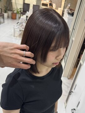 グランデュール 焼津店(GRANDEUR) 姫カット 縮毛矯正 ストレート 酸性ストレート