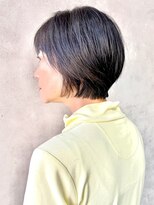 エンクス(enx)&nbsp;着物ヘア/ダークアッシュ/レイヤーカット/鶴ヶ峰YS12