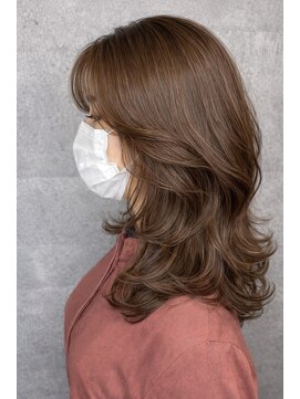 ジェームス(Jyym's) くびれ多め韓国ヘア