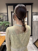 トキオ(TOKIO 2021)&nbsp;TOKIO 金箔 タイトシニヨン ヘアセット