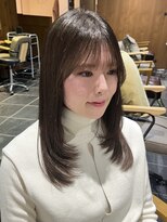 ルアン 大分駅店(ruen) 顔周りレイヤー/艶カラー/透明感カラー/髪質改善