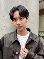 マイロ(mailo)&nbsp;韓国風センターパートニュアンスパーマナチュラルセンターパート