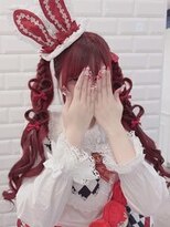 リルミー ミュエナ 大須 矢場町(Lilme myuena)&nbsp;イメチェン/ピンクベージュ/アンブレラカラー/前髪/名古屋