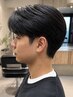 【梅雨対策】自然な曲がる縮毛矯正+メンズカット