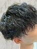 【流行りのパーマスタイル☆☆】メンズカット+パーマ+トリートメント