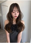 レイヤーカット /暗髪/韓国/広島/袋町