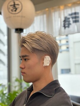 吉 ホワイトミルクティーベージュ