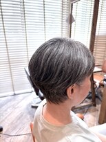 ヘアリゾート バルボア アイランド(hair resort Balboa Island)&nbsp;ショート×グレイヘア