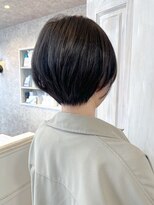 キャアリー(Caary)&nbsp;福山美容室Caaryショートボブ髪質改善小顔ショート