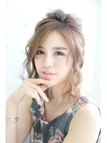 フェリシータ 緑地公園店(felicita) 無造作エフォートレス☆彡抜け感ハーフアップ