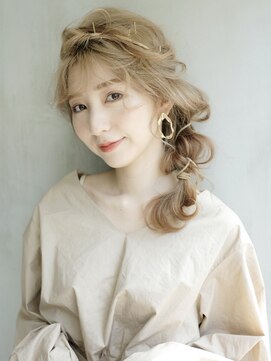 アルバム 銀座(ALBUM GINZA) 編みおろしアレンジ_ローライトスリークボブ厚めバング_67495