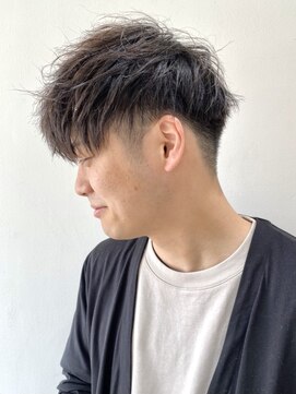 フォーク FOLK 【FOLK】スパイラルパーマ マッシュ ツーブロック ツイスト