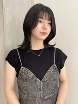 ヨーク(YOKE)&nbsp;【 YOKE 】ミディアムレイヤー小顔カットくびれグレージュ