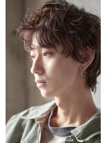 キュー(Cue_)&nbsp;骨格補正ウルフ＋メンズパーマ