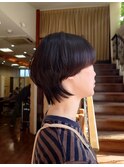 大人可愛い20代30代マッシュショートスタイル【ニシヤマ ミホ】
