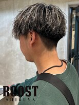 ルースト 渋谷店(ROOST)&nbsp;ツイストスパイラル×ホワイトハイライト