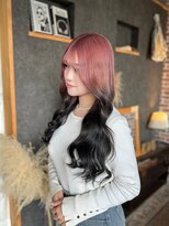 空&nbsp;ピンク/グラデーション/ダブルカラー