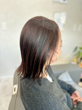 サロンドクオリア(Salon de Qualia) メルティカラー/似合わせカット/ウェーブミディアム